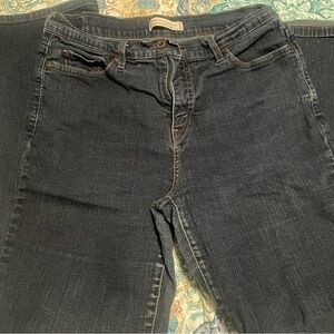 Levi's Dark Blue Straight Leg Jeans
